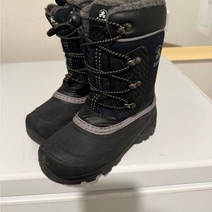 Kamik Black and Gray Snow Boots